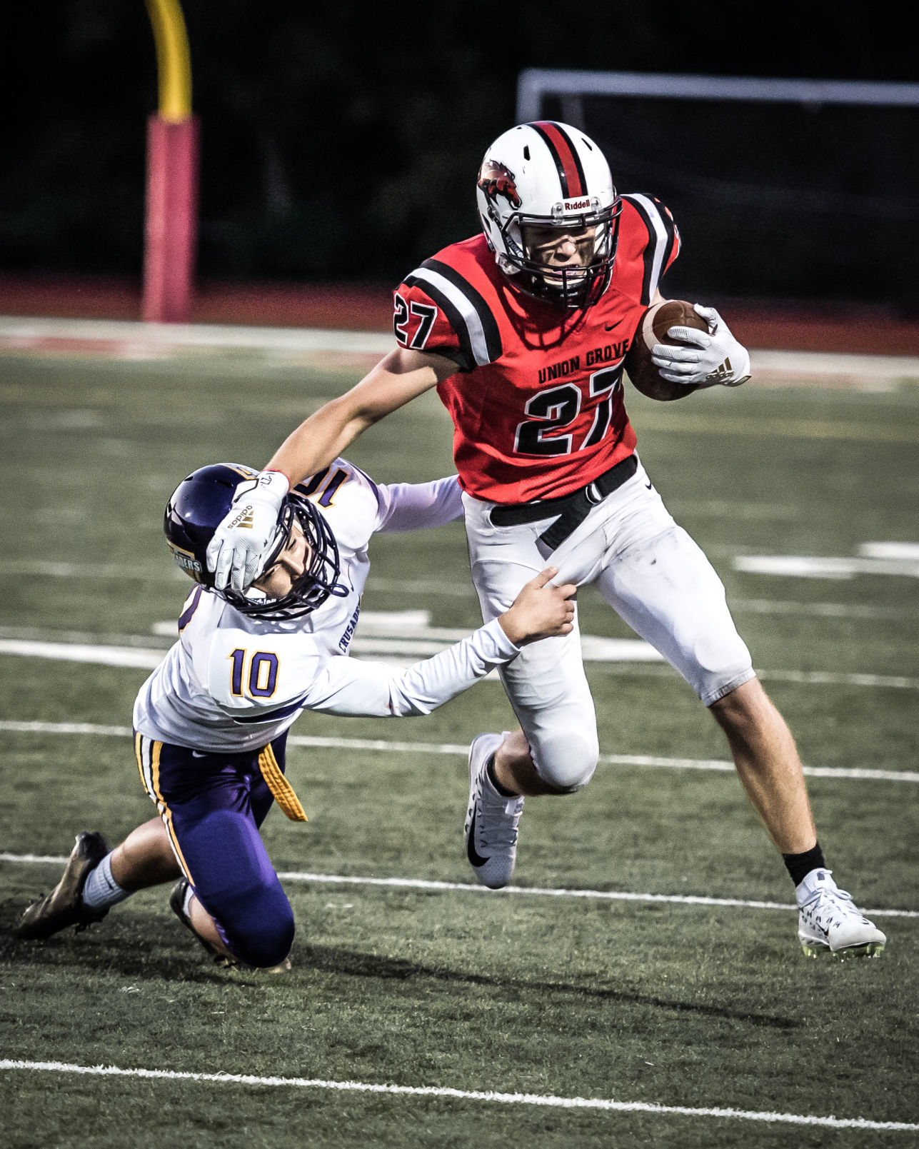 High school football: Racine Lutheran at Union Grove